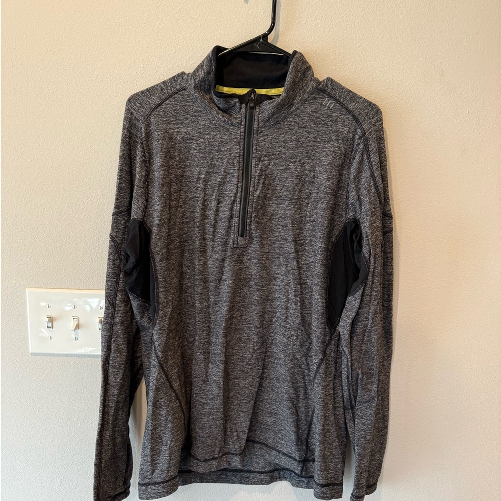 lululemon athletica Gray Half-Zip Jacket